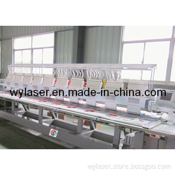 Computerized 10 Heads Embroidery Machine for Flat Industrial